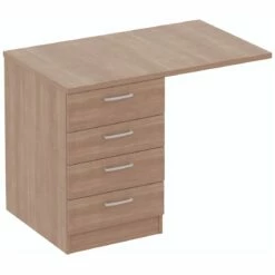 Elite Desk High Extension Pedestal 12 Elite Desk High Extension Pedestal -Office Furniture Sales 2024 096251