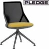 Pledge Cicero Medium Back Black Conference Chair