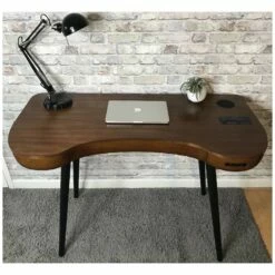Lawrence Home Office Desk With Smart Charging And Bluetooth Speakers -Office Furniture Sales 2024 098587