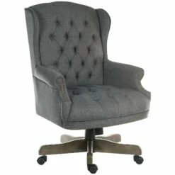 Chairman Grey Traditional Manager Chair 9 Chairman Grey Traditional Manager Chair -Office Furniture Sales 2024 100562