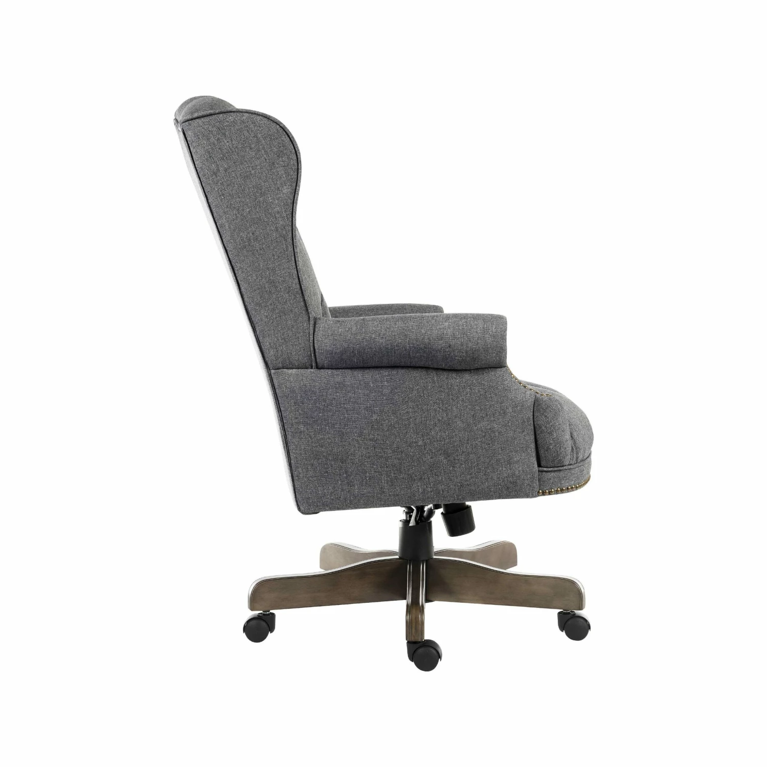 Chairman Grey Traditional Manager Chair 2 Chairman Grey Traditional Manager Chair - Image 2