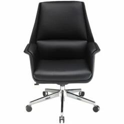 Porto Medium Back Bonded Leather Manager Chair -Office Furniture Sales 2024 100816