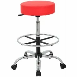 Jota Anti-Bac Vinyl Draughtsman Stool -Office Furniture Sales 2024 100854