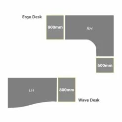 NEXT DAY Solar Desk High Pedestals -Office Furniture Sales 2024 101553