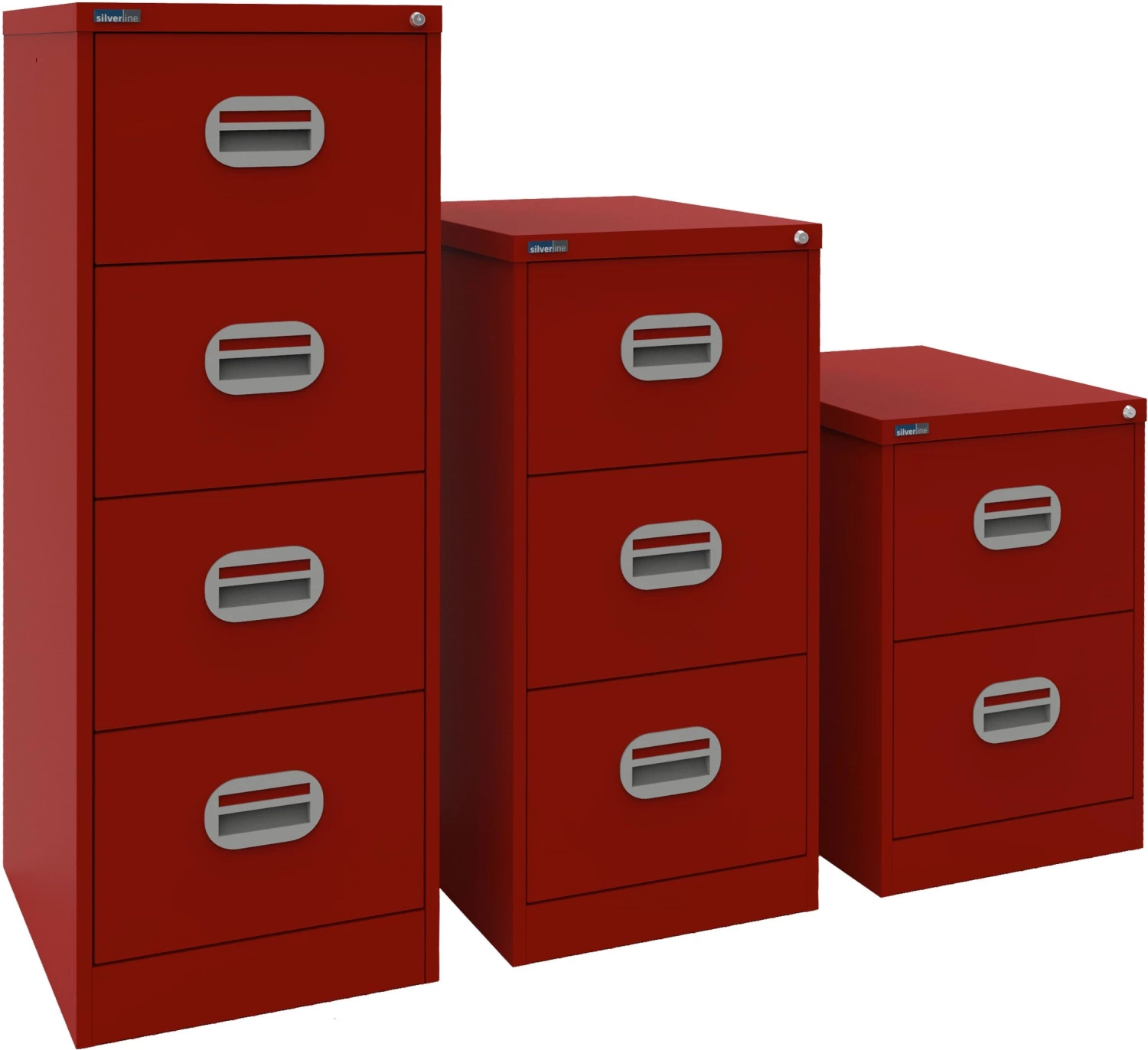 Silverline Kontrax Filing Cabinets 6 Silverline Kontrax Filing Cabinets - Image 6