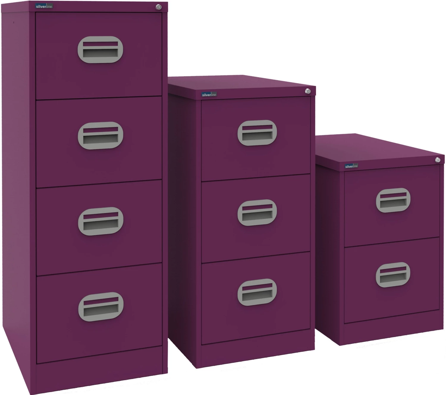 Silverline Kontrax Filing Cabinets 8 Silverline Kontrax Filing Cabinets - Image 8