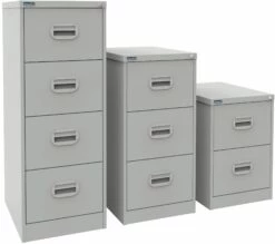 NEXT DAY Silverline Kontrax Filing Cabinets