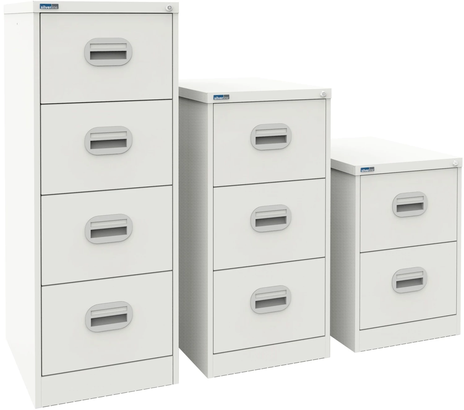 Silverline Kontrax Filing Cabinets 4 Silverline Kontrax Filing Cabinets - Image 4