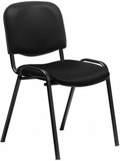Swift Vinyl Conference Chair Black Frame (Pack Of 4 Chairs) -Office Furniture Sales 2024 101731