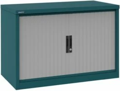 Silverline Two Tone Kontrax Tambour Cupboards -Office Furniture Sales 2024 102168