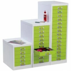 Silverline Two Tone Multi Drawer Cabinets -Office Furniture Sales 2024 102287