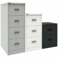Silverline Midi Filing Cabinets -Office Furniture Sales 2024 102436