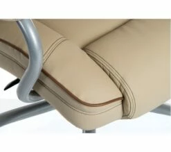Goliath Duo Bariatric 24 Hour 27 Stone Cream Leather Faced Manager Chair -Office Furniture Sales 2024 103032