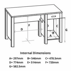 Acorn Home Office Desk -Office Furniture Sales 2024 103961