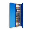 Phoenix SCL Series Steel Storage Cupboards - 2 Door 4 Shelf With Key Lock