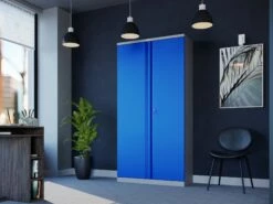Phoenix SCL Series Steel Storage Cupboards - 2 Door 4 Shelf With Key Lock -Office Furniture Sales 2024 104712