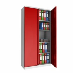 Phoenix SCL Series Steel Storage Cupboards - 2 Door 4 Shelf With Key Lock -Office Furniture Sales 2024 104713