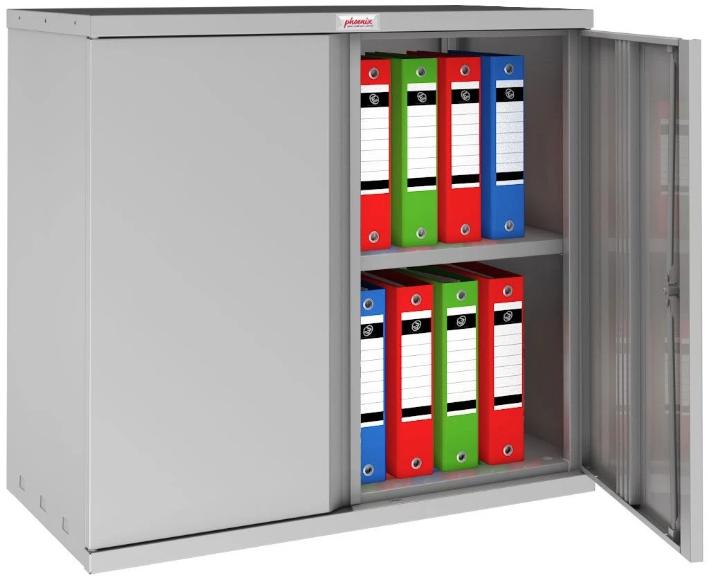 Phoenix SC Series Steel Storage Cupboards - 2 Door Cupboard 1 Shelf With Electronic Lock 3 Phoenix SC Series Steel Storage Cupboards - 2 Door Cupboard 1 Shelf With Electronic Lock - Image 3