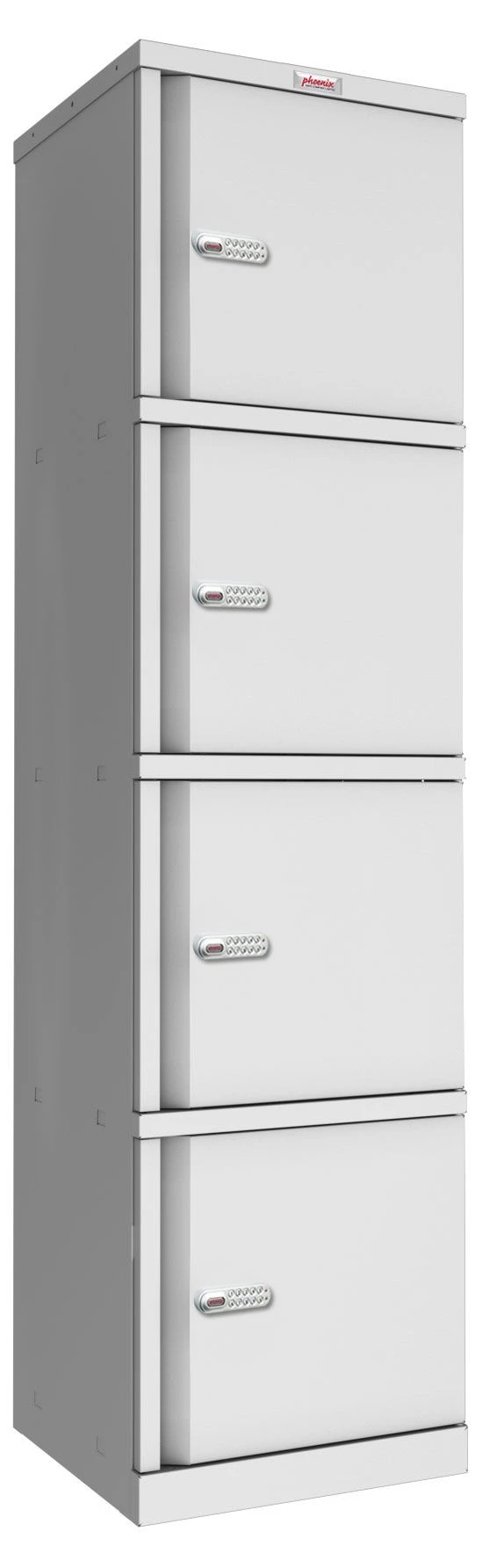 Phoenix SC Series Steel Storage Cupboards - 4 Door Cupboard With Electronic Lock 1 Phoenix SC Series Steel Storage Cupboards - 4 Door Cupboard With Electronic Lock
