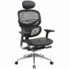 InSync 24 Hour Mesh Office Chair With Leather Seat & Headrest