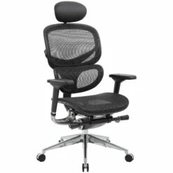 InSync 24 Hour Mesh Office Chair With Leather Headrest