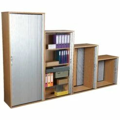 Karbon Tambour Door Wooden Office Cupboards -Office Furniture Sales 2024 106792