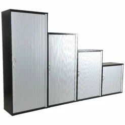 Karbon Tambour Door Wooden Office Cupboards -Office Furniture Sales 2024 106794