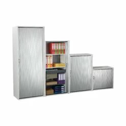 Karbon Tambour Door Wooden Office Cupboards -Office Furniture Sales 2024 106796