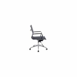 Reflex Black Leather Effect Swivel Chair 5 Reflex Black Leather Effect Swivel Chair -Office Furniture Sales 2024 107072