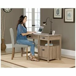 Waterside Sit-Stand Home Office Computer Desk -Office Furniture Sales 2024 107181