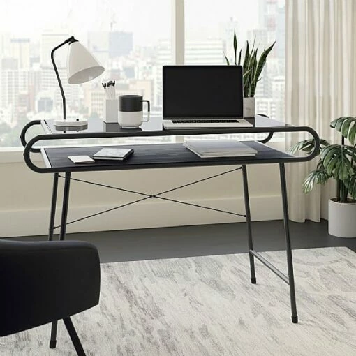 Realm Home Office Glass Laptop Desk -Office Furniture Sales 2024 107572