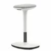 Perch White Sit-Stand Stool