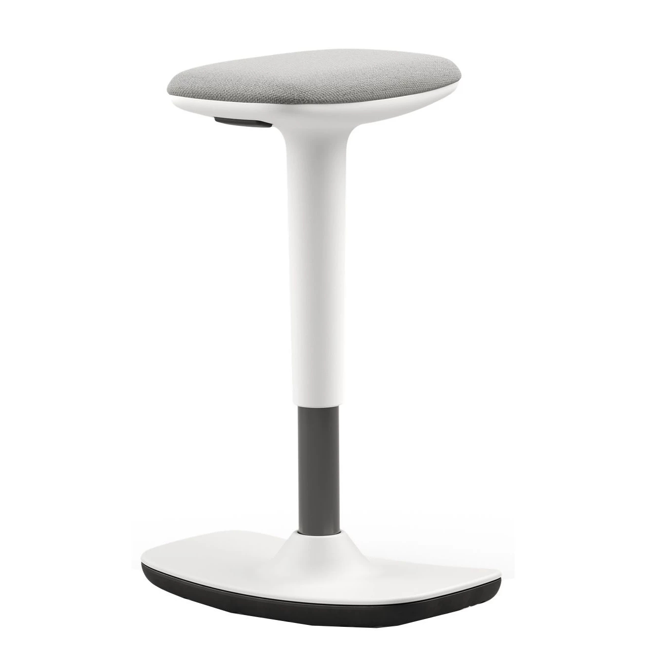 Perch White Sit-Stand Stool 1 Perch White Sit-Stand Stool