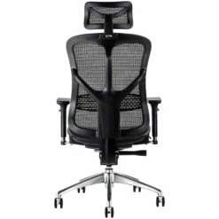 F94 Mesh And Fabric Office Chair With Headrest -Office Furniture Sales 2024 107733