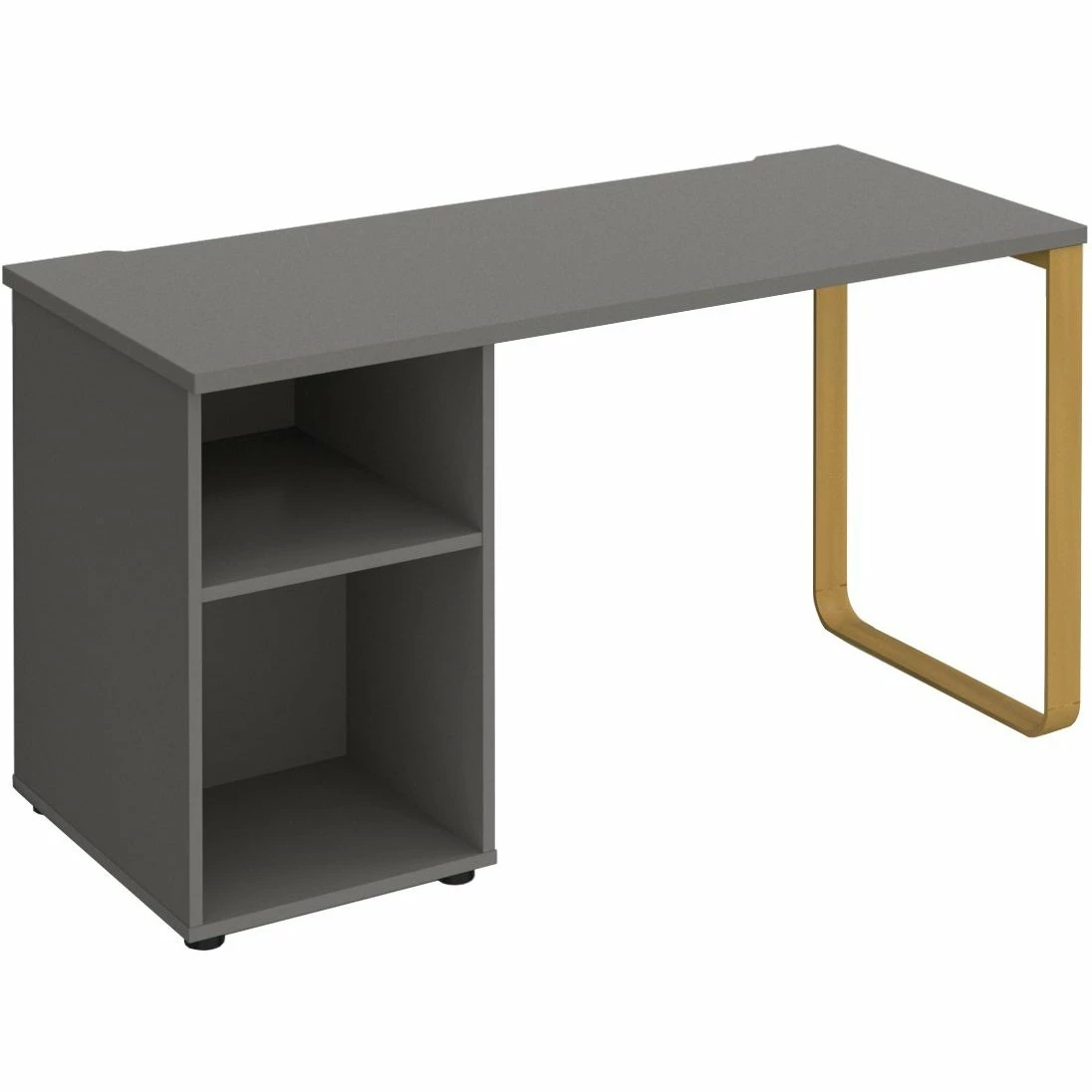 Ryto Home Office Desk With Fixed Open Pedestal 2 Ryto Home Office Desk With Fixed Open Pedestal - Image 2