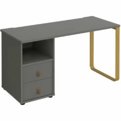 Ryto Home Office Desk With Fixed 2 Drawer Pedestal -Office Furniture Sales 2024 108771