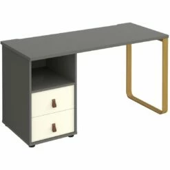 Ryto Home Office Desk With Fixed 2 Drawer Pedestal -Office Furniture Sales 2024 108773
