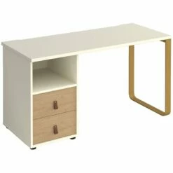 Ryto Home Office Desk With Fixed 2 Drawer Pedestal -Office Furniture Sales 2024 108774