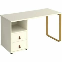 Ryto Home Office Desk With Fixed 2 Drawer Pedestal -Office Furniture Sales 2024 108775