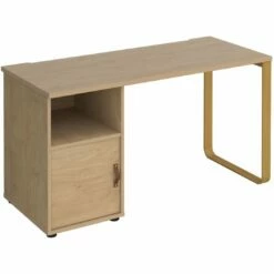 Ryto Home Office Desk With Fixed Cupboard Pedestal -Office Furniture Sales 2024 108777