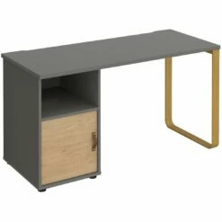 Ryto Home Office Desk With Fixed Cupboard Pedestal -Office Furniture Sales 2024 108779