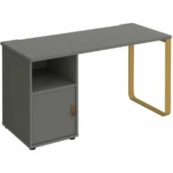 Ryto Home Office Desk With Fixed Cupboard Pedestal -Office Furniture Sales 2024 108781
