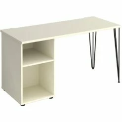 Flores Home Office Desk With Fixed Open Pedestal -Office Furniture Sales 2024 108835