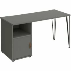 Flores Home Office Desk With Fixed Cupboard Pedestal -Office Furniture Sales 2024 108861