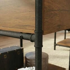 Fabrica Industrial Style Double Pedestal Desk -Office Furniture Sales 2024 109710