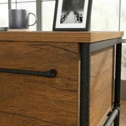 Fabrica Industrial Style Double Pedestal Desk -Office Furniture Sales 2024 109711