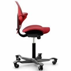 HAG Capisco Puls 8020 Chair Red -Office Furniture Sales 2024 111219