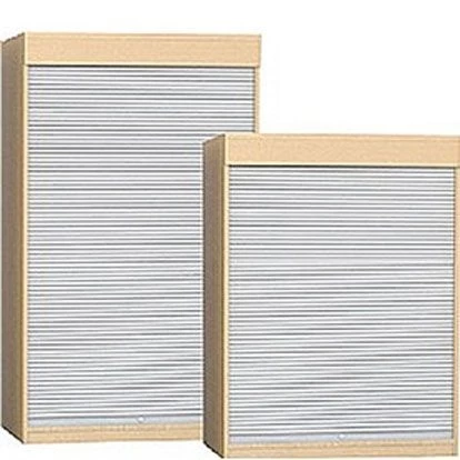 Gresham Vertical Tambour Cupboards 1 Gresham Vertical Tambour Cupboards