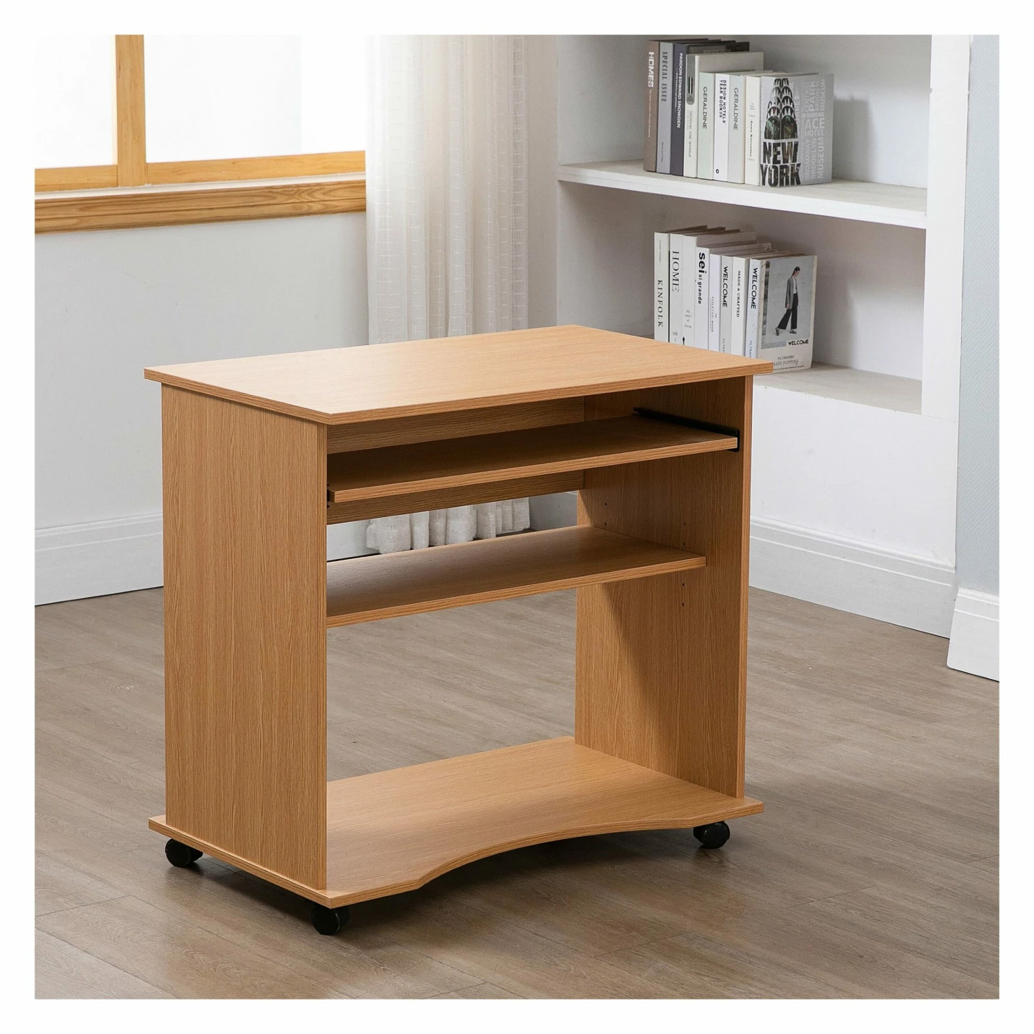 Aspyre Compact Mobile Home Office Desk 7 Aspyre Compact Mobile Home Office Desk - Image 7