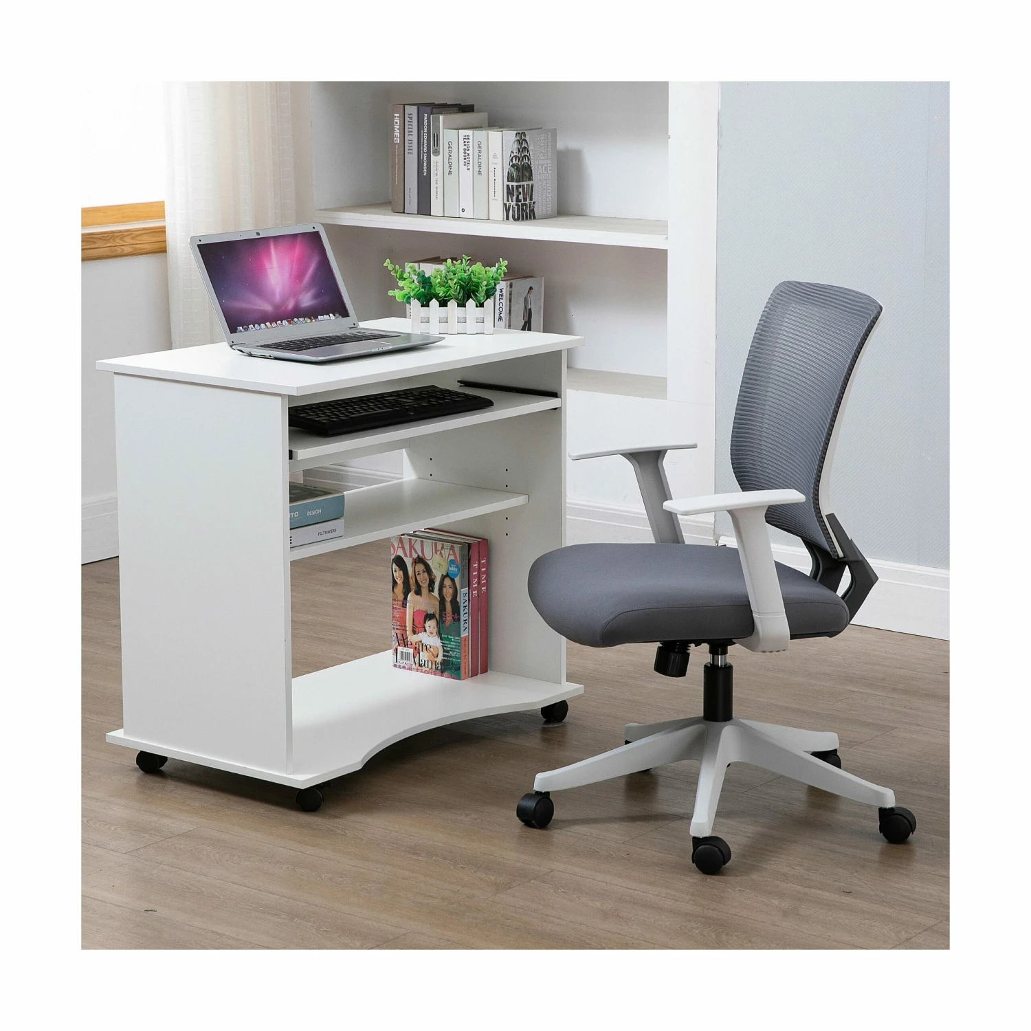 Aspyre Compact Mobile Home Office Desk 1 Aspyre Compact Mobile Home Office Desk